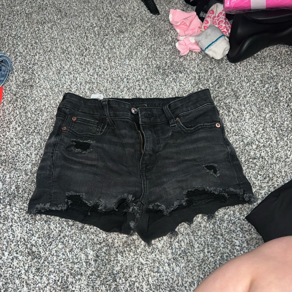 American eagle jean shorts